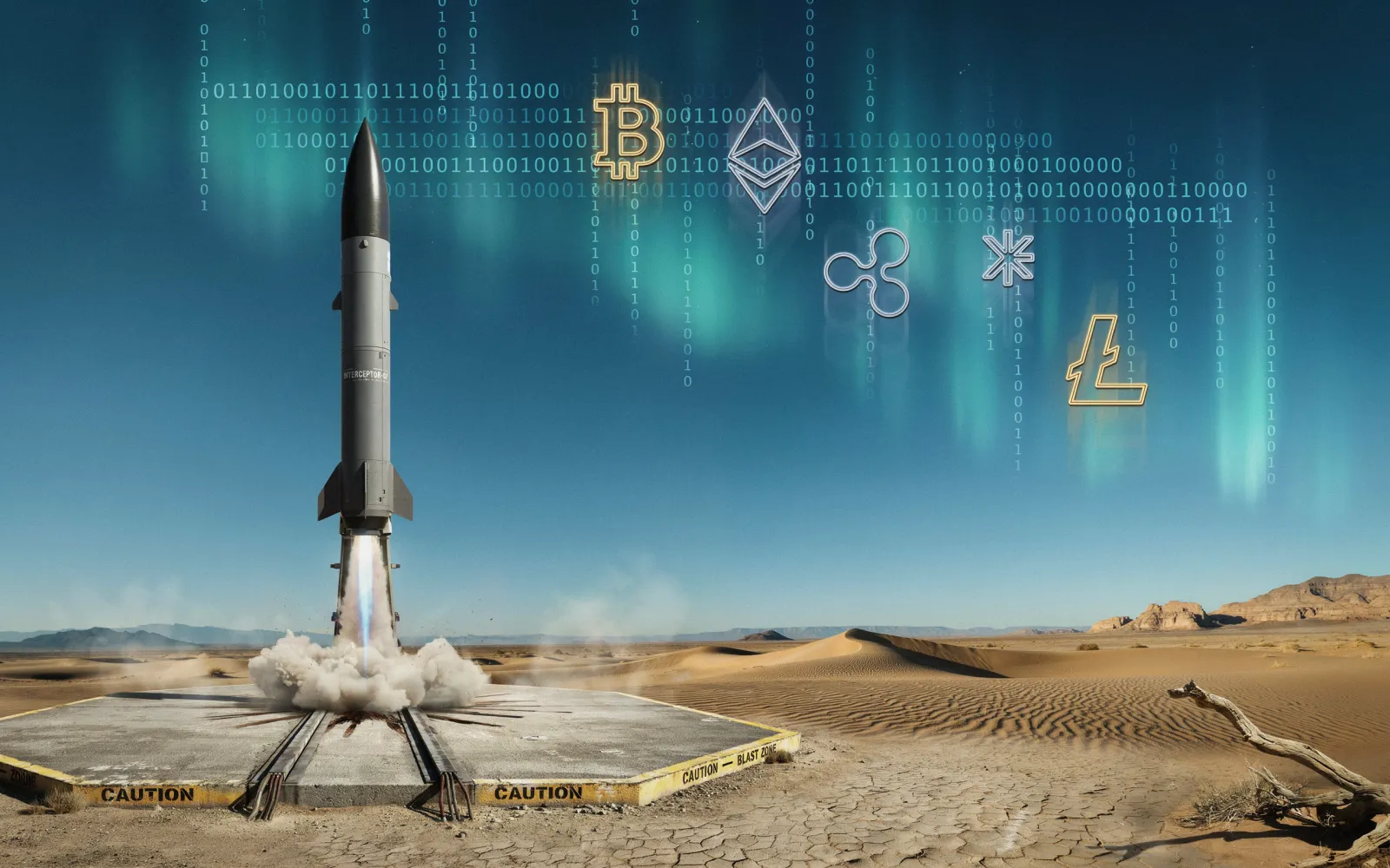 Kuwaits Missile Interception Triggers $700 Million Crypto Liquidation Wave