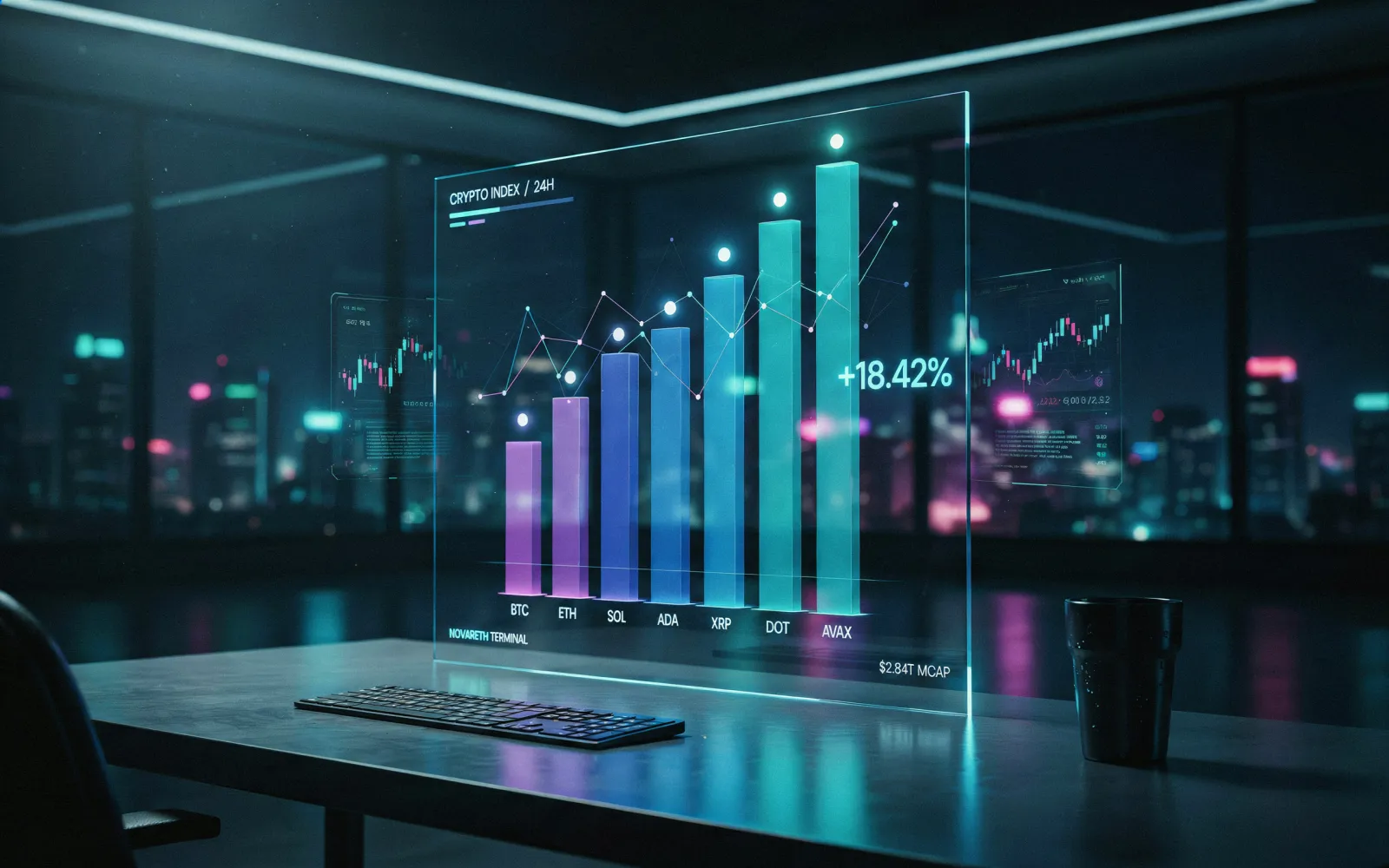 CoinDesk 20 Index Climbs 6.7% as 19 of 20 Assets Gain, NEAR and Bittensor Lead the Surge