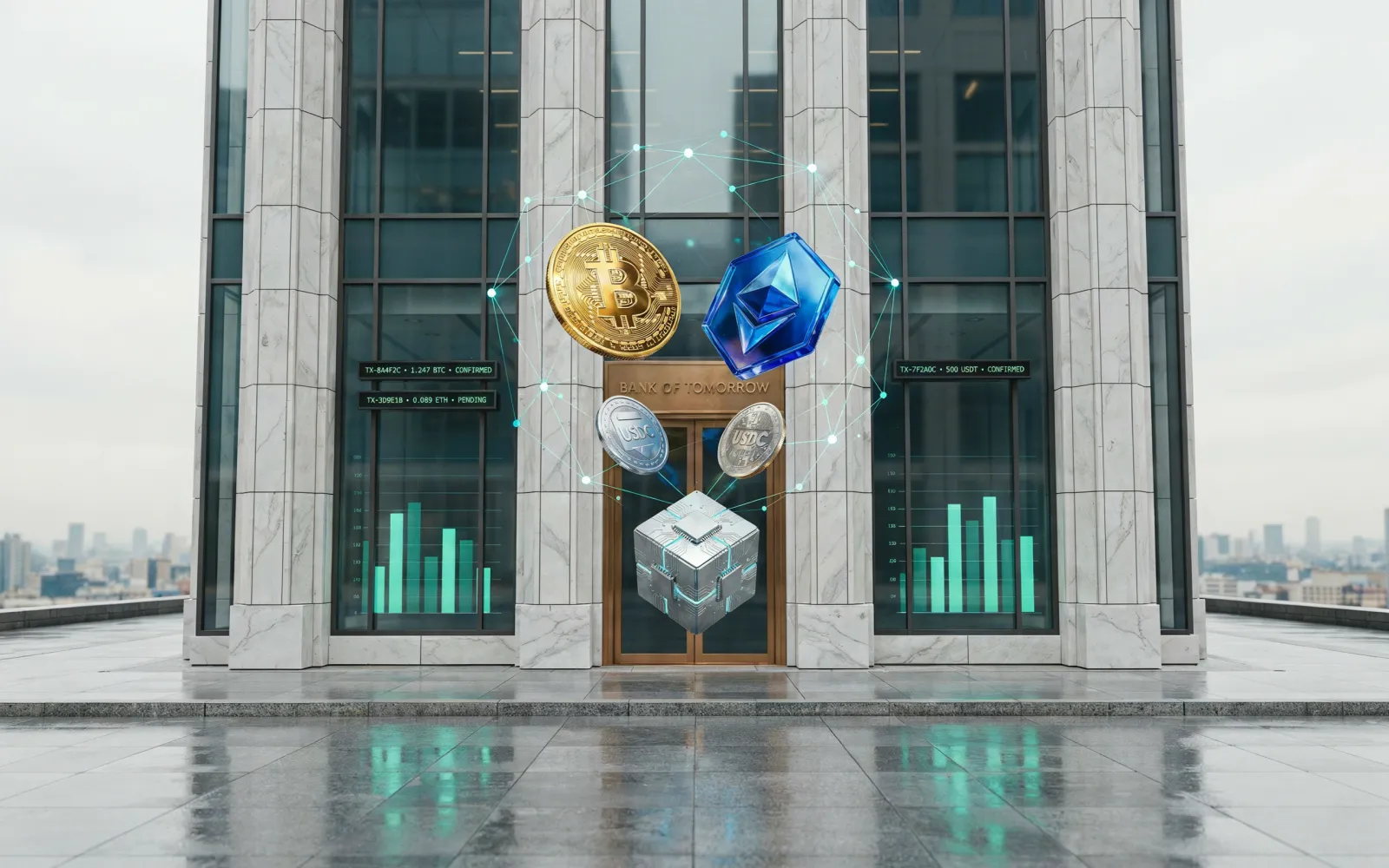 Banks Eye $2.5 Trillion Crypto Market as Stablecoins and Tokenization Maturity Accelerate