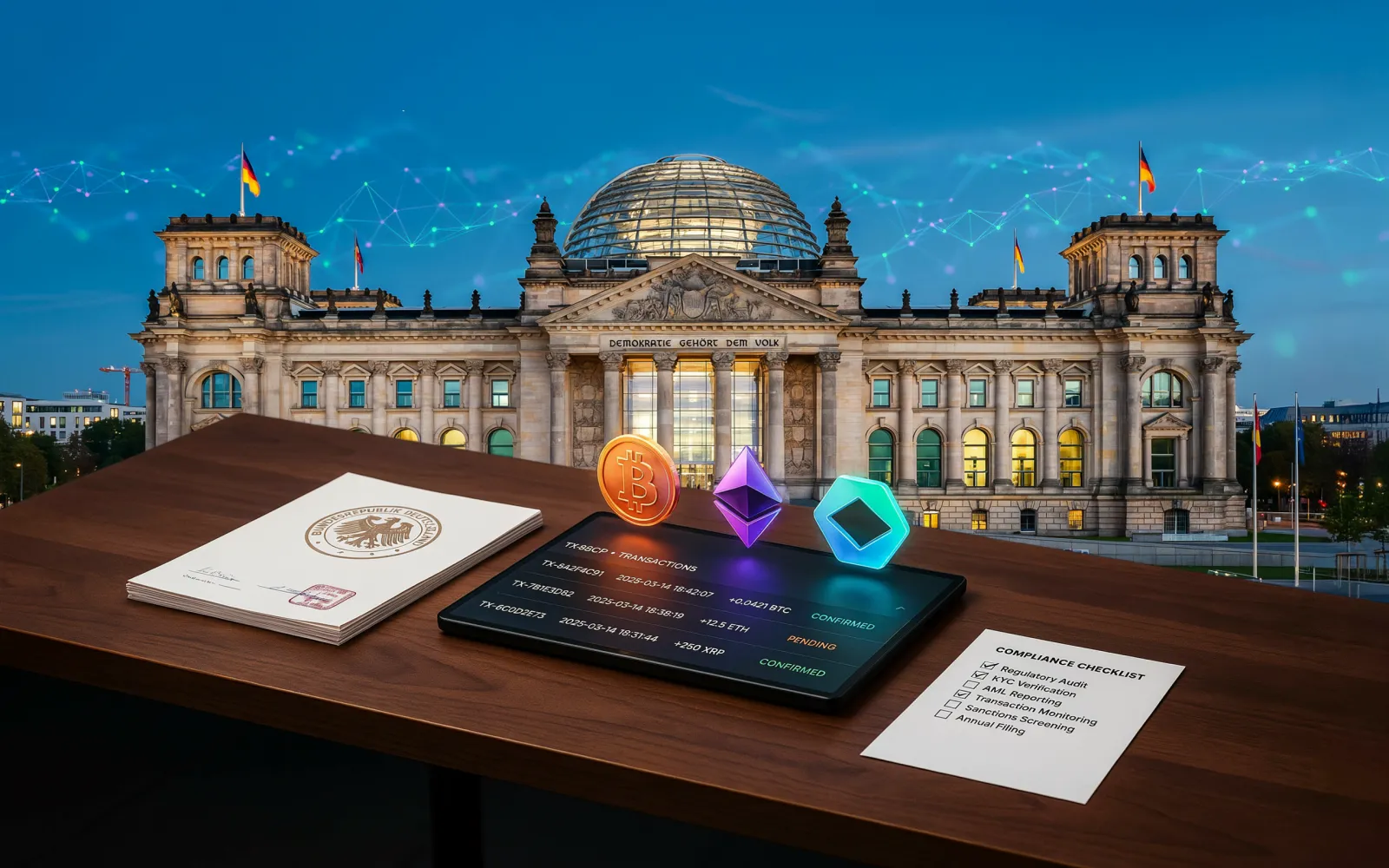 Germany Publishes KMAnzV, Clarifying Crypto-Asset Service Provider Notification Rules