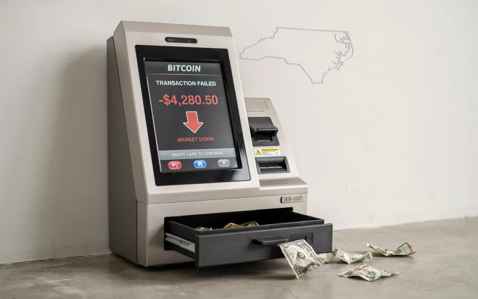North Carolina Woman Loses $5,000 in Jury Duty Scam Using Bitcoin ATM