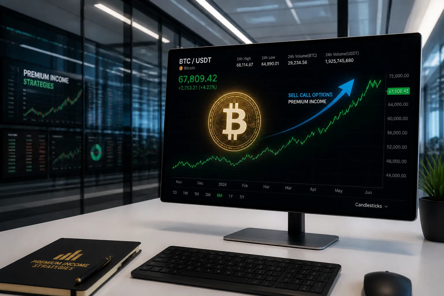 BlackRock Launches iShares Bitcoin Premium Income ETF Amid Growing Demand for Covered-Call Crypto Products