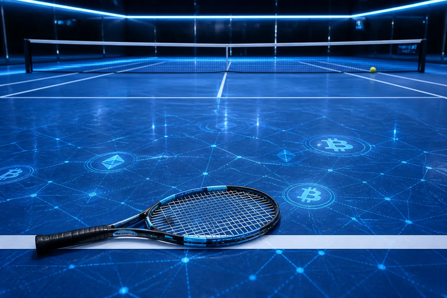 Crypto Brands Take Courtside Spotlight in Professional Tennis