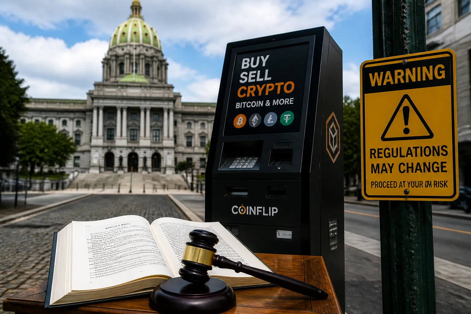 Pennsylvania Introduces Bill to Regulate Crypto ATMs, Aiming to Curb Scams