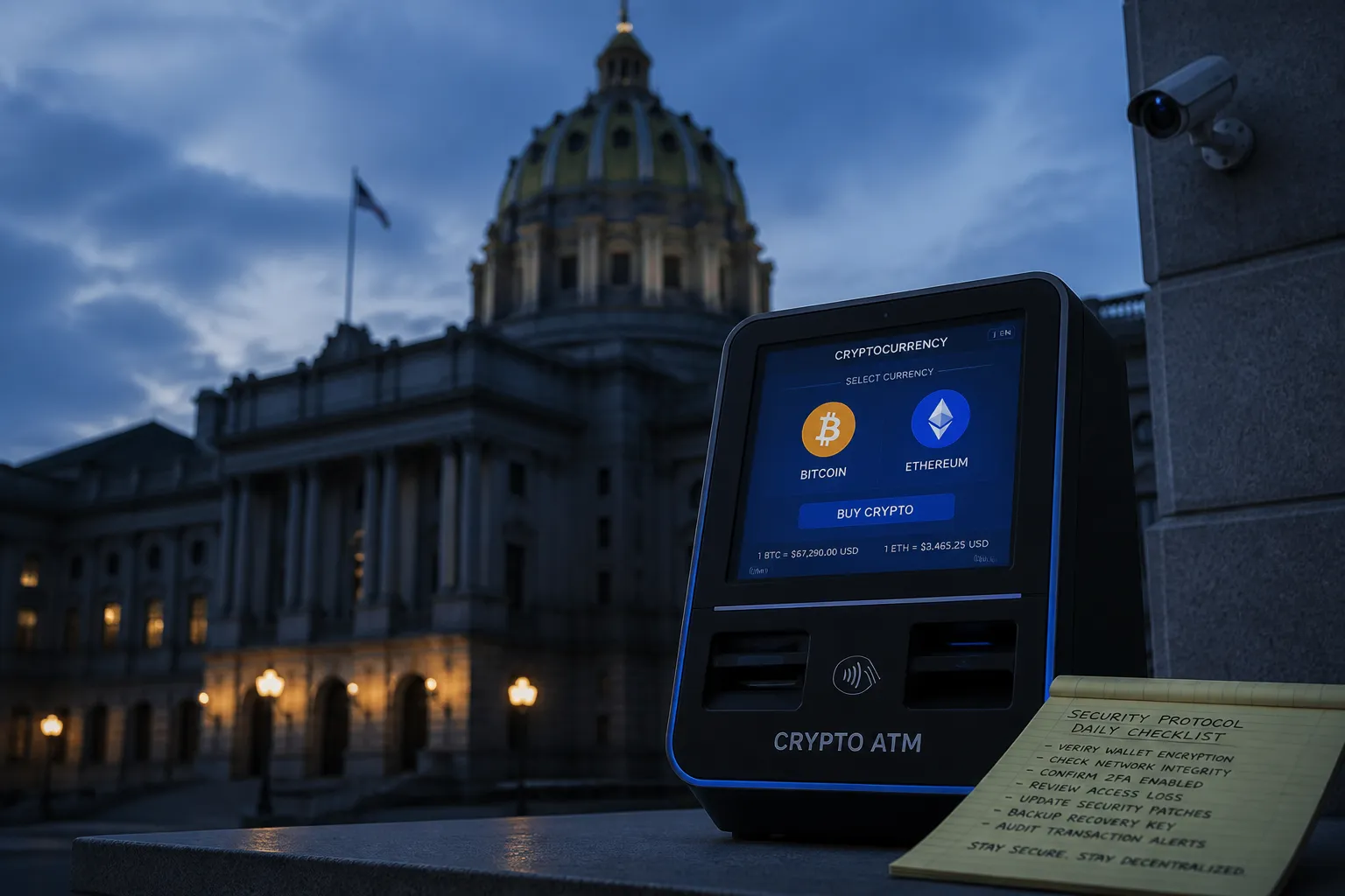 Pennsylvania Introduces Bill to Regulate Crypto ATMs and Protect Vulnerable Users