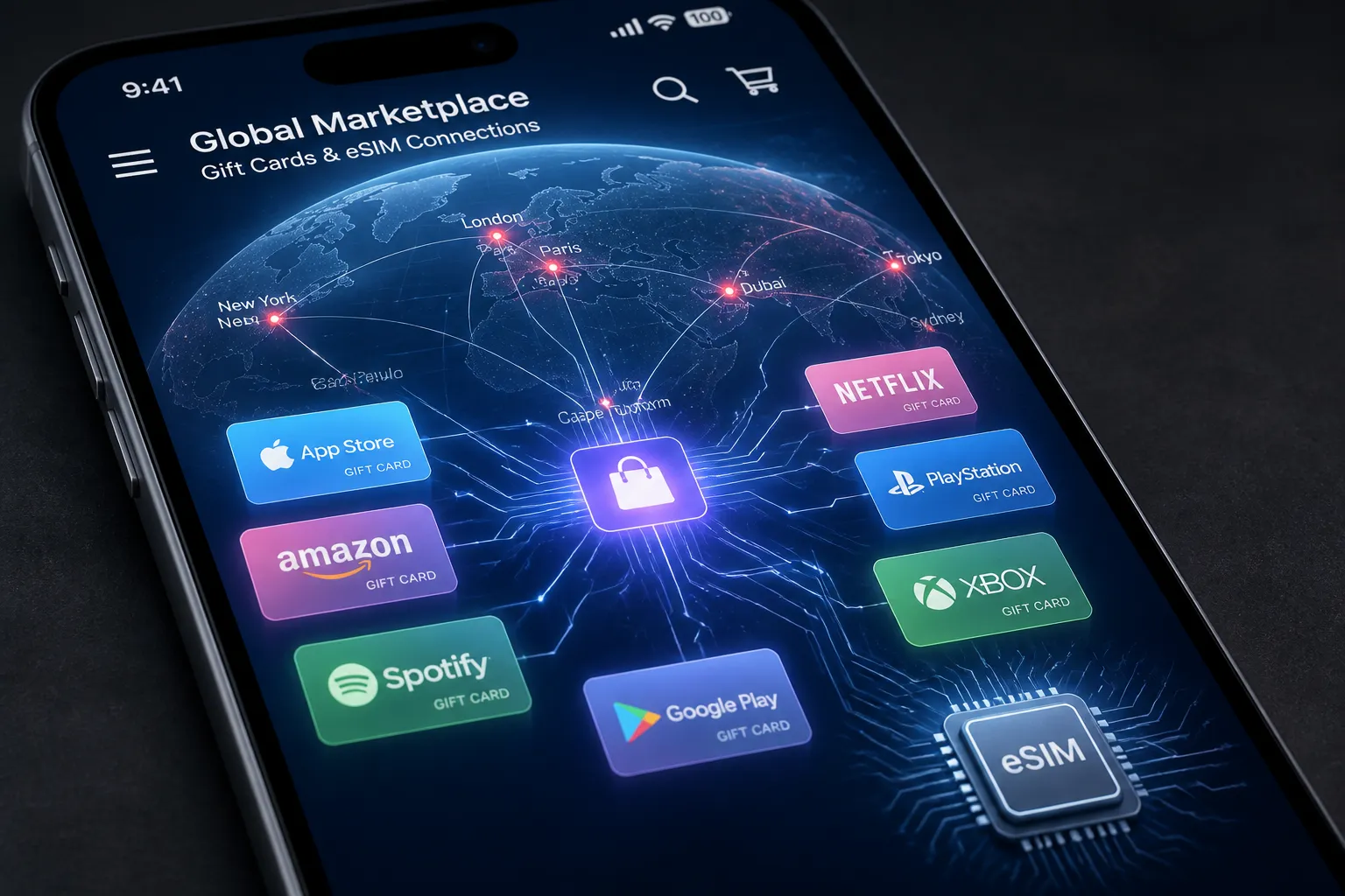 KripiCard Launches Unified Digital Marketplace for Gift Cards and Global eSIMs