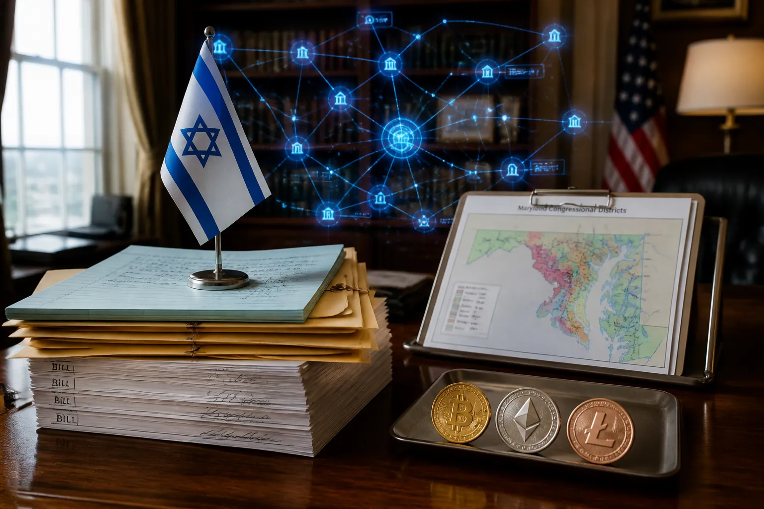 Congressional Office Issues Brief Statement on AIPAC and Crypto Spending in Maryland 8th District Race