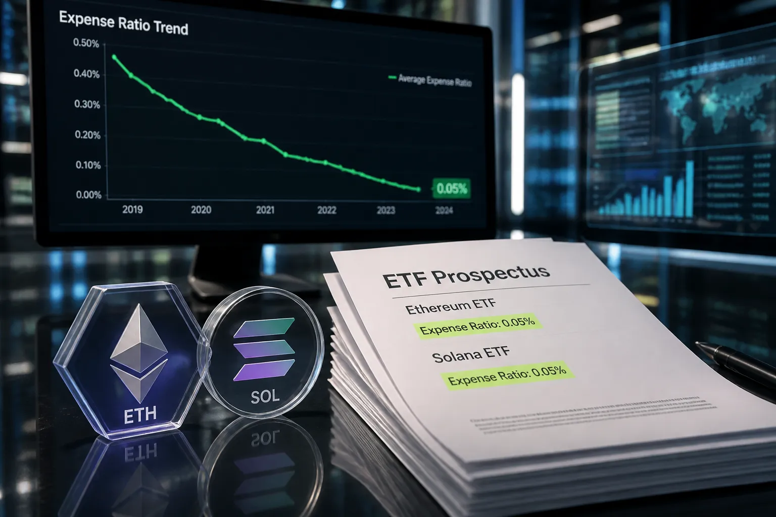 Morgan Stanley Low-Fee Ethereum and Solana ETF Proposals Set New Benchmark