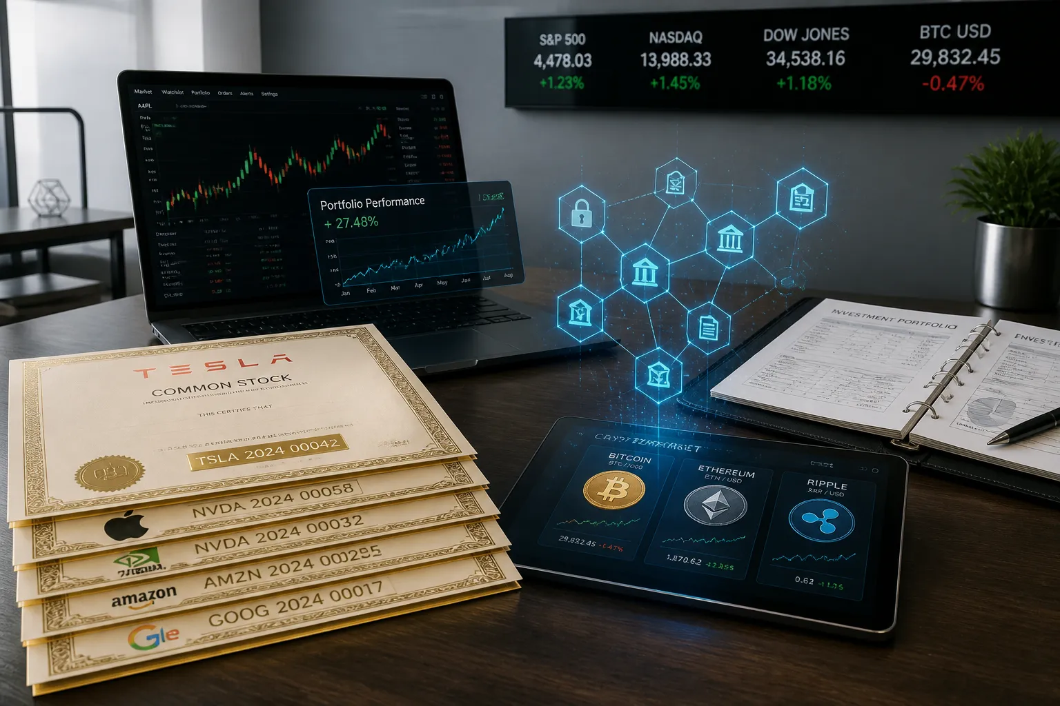 Franklin Templeton Files Two ETFs That Convert Stock Dividends into Bitcoin Exposure