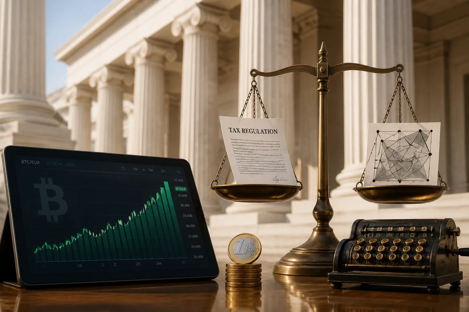 Greece Introduces First Dedicated Crypto Tax Law: 15% Capital Gains Rate and 500 Tax-Free Threshold