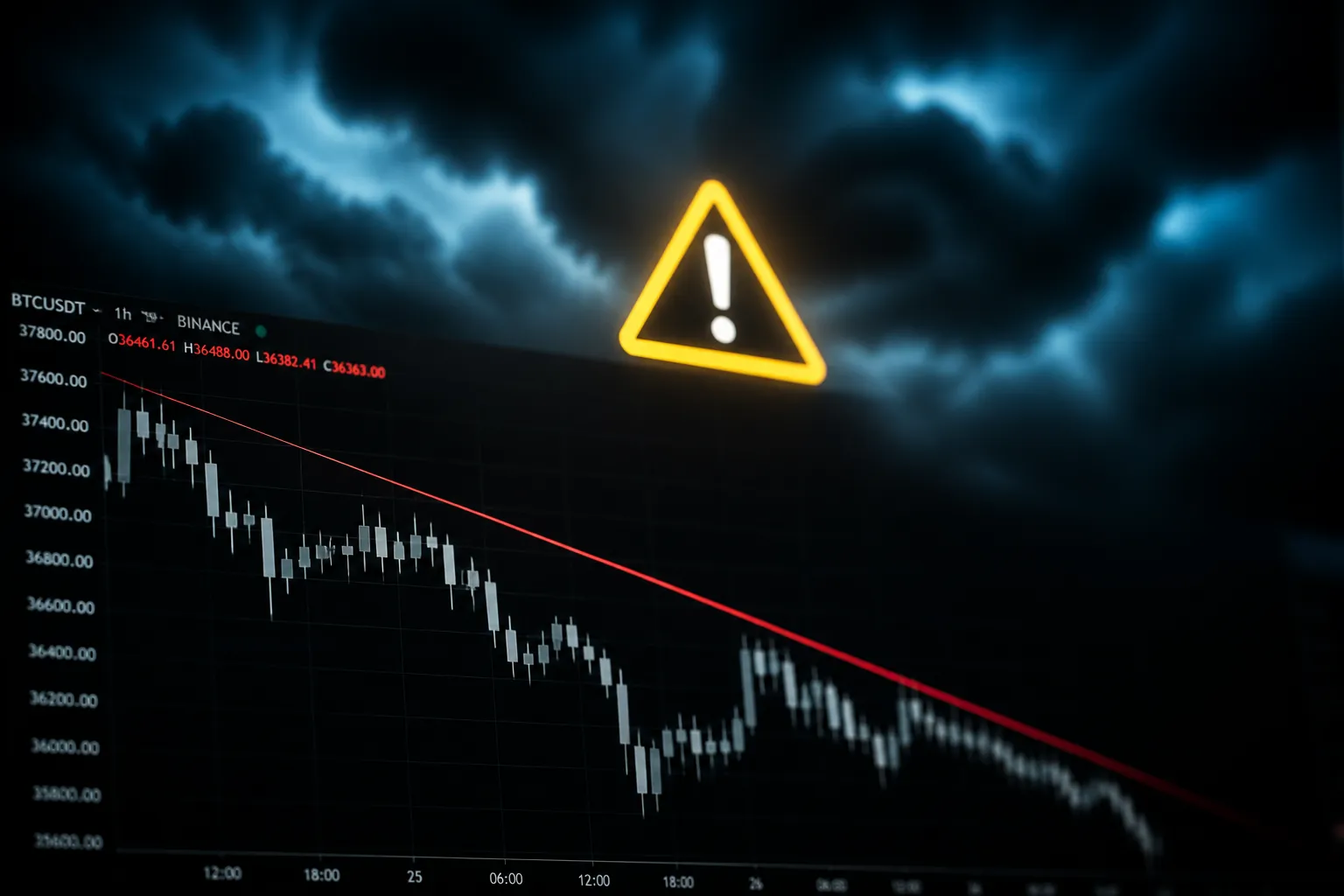 Bitcoin and Ethereum Face Bearish Rejection Amid Rising Market Risk, Analysts Report