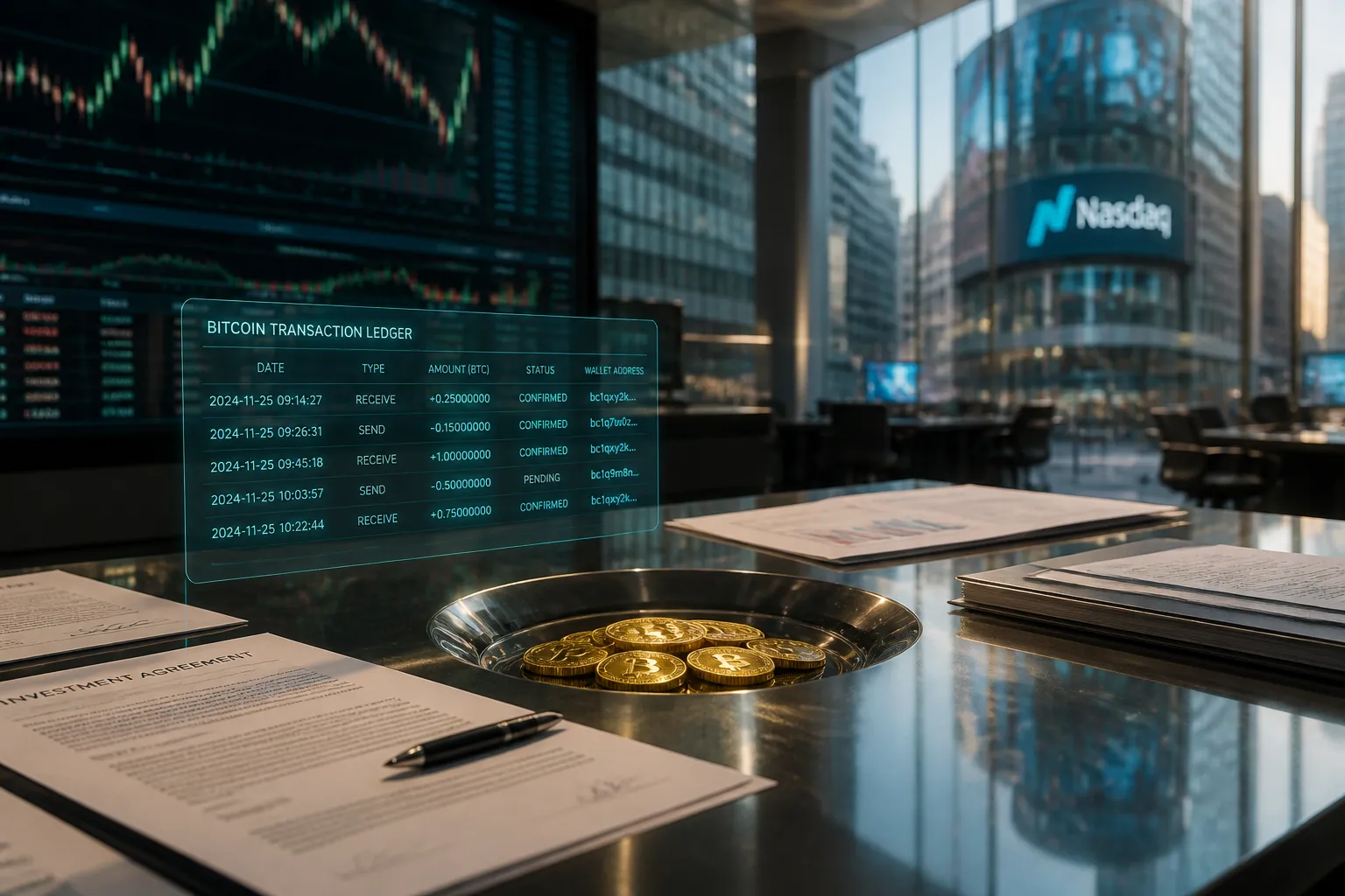 Bitcoin Treasury Firm BSTR Prepares for Nasdaq Listing After June 26 SPAC Vote
