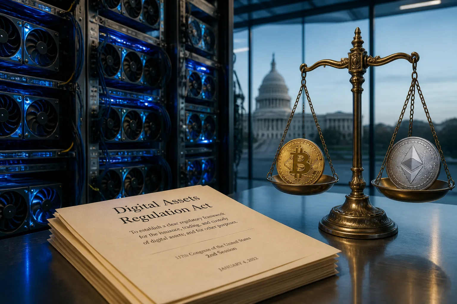 Crypto Lobby Groups Urge Congress to Pass Mining and Staking Tax Clarity Bill as Introduced