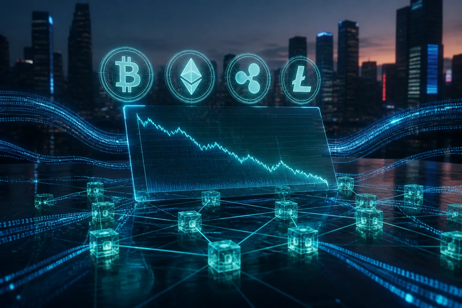 Crypto Market Pullback: Bitcoin Slides, Altcoins Contract, Worldcoin Faces 22% Weekly Decline