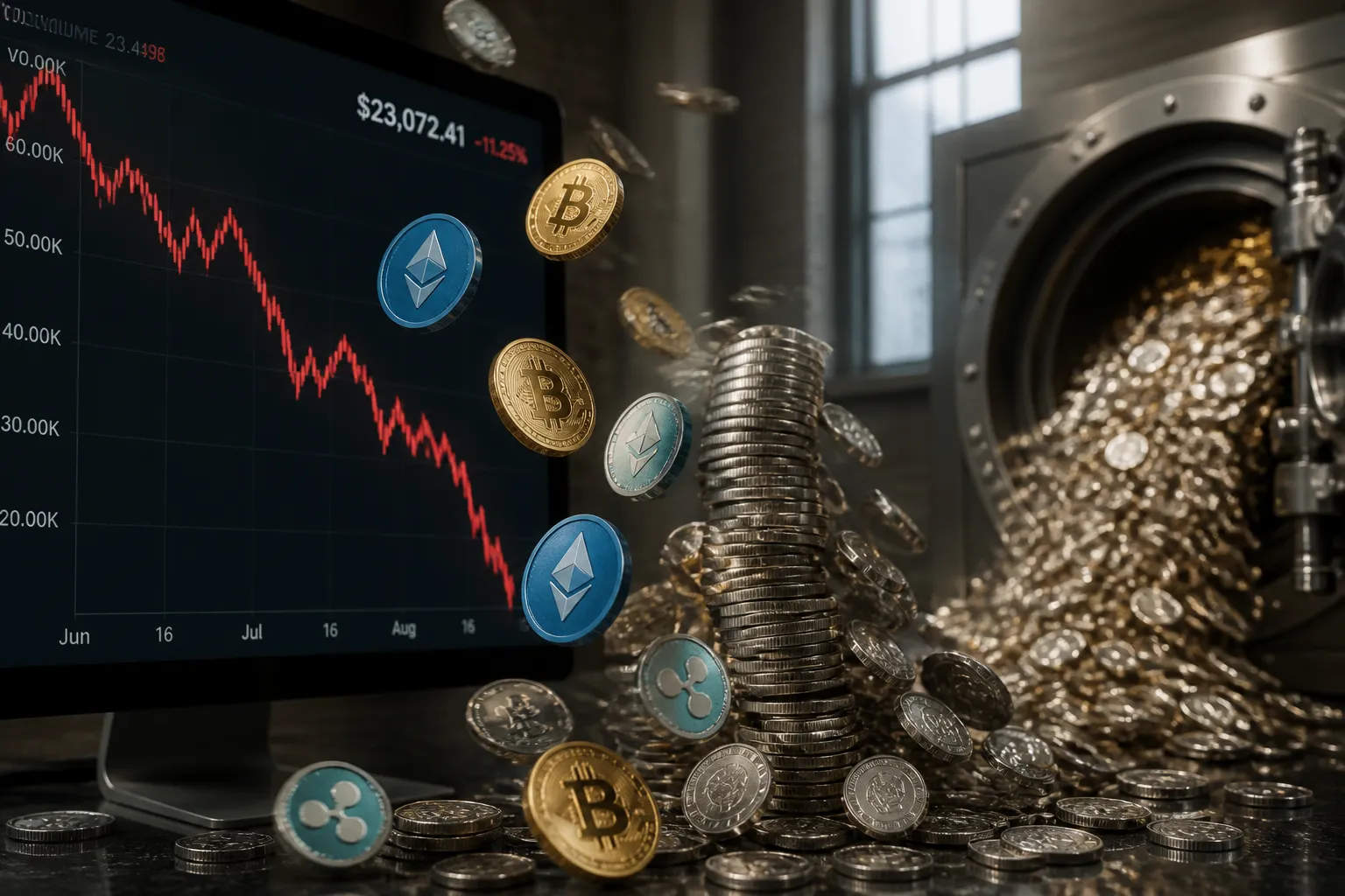 Arbitrums ARB Faces Deep Bearish Pressure, Liquidations and Stablecoin Outflows