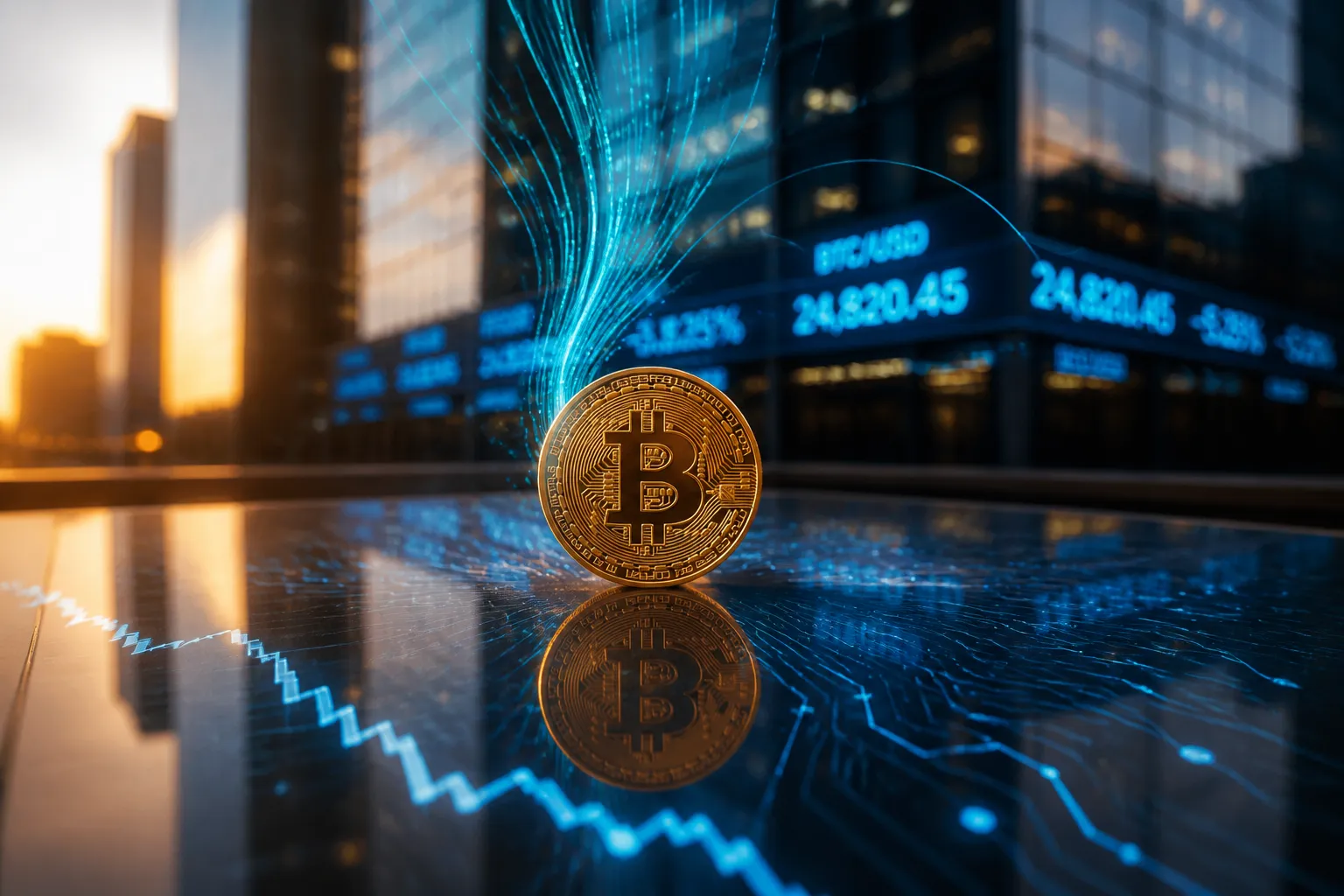Bitcoin Falls Below $60,000 Amid Institutional Sell-offs and AI-Driven Competition