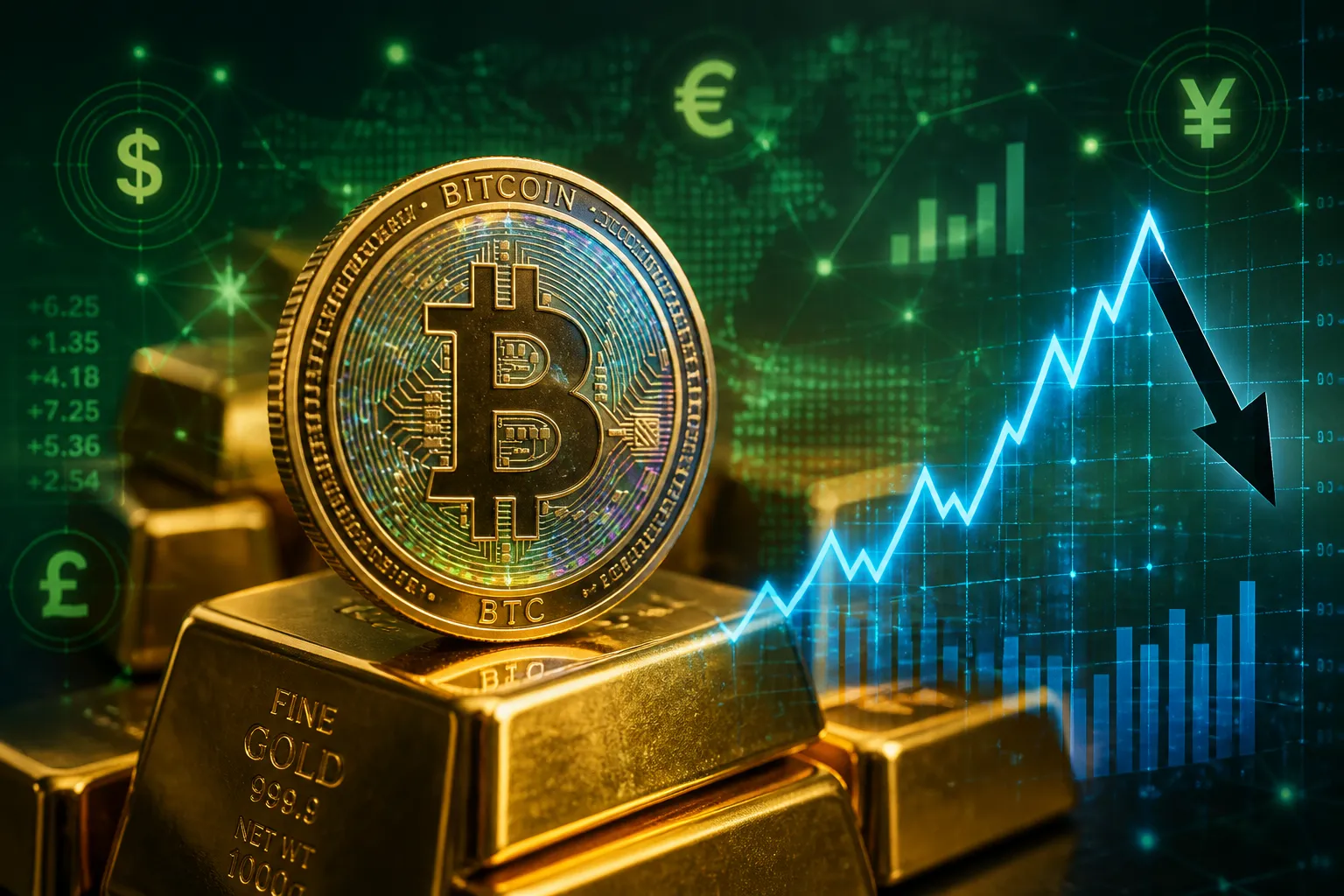Bitcoin Surges Past $61,000 as Inflation Worries Ease; Gold Holds Above $4,050