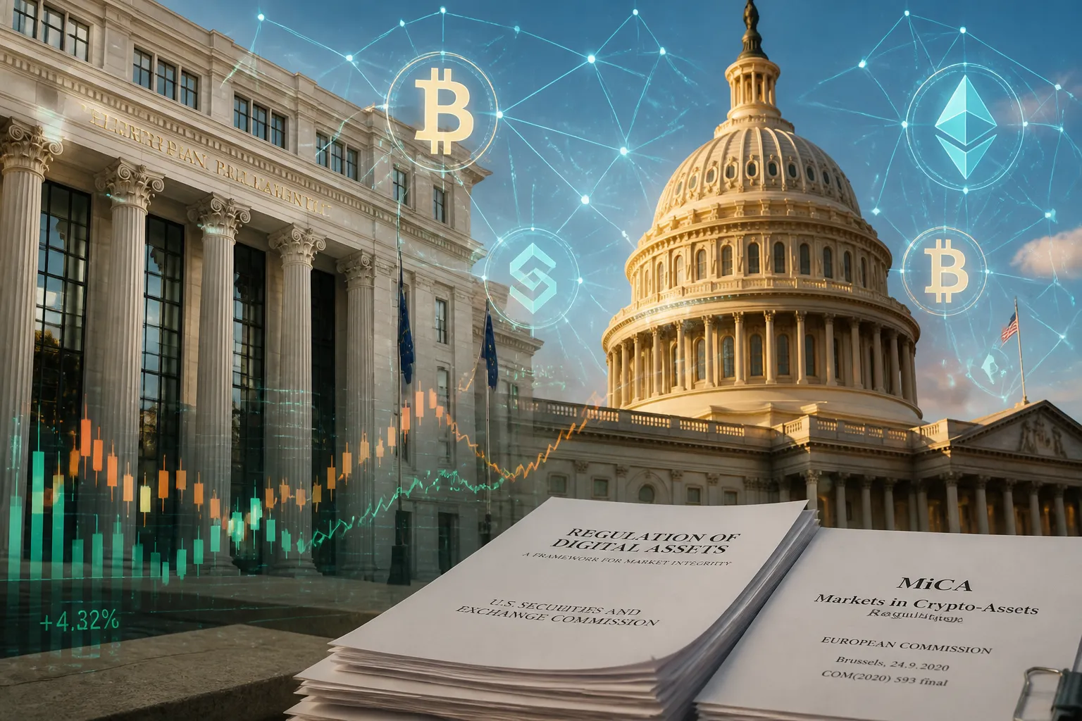 Europe Prepares MiCA 2.0 Amid Growing Stablecoin Adoption and U.S. Regulatory Advances