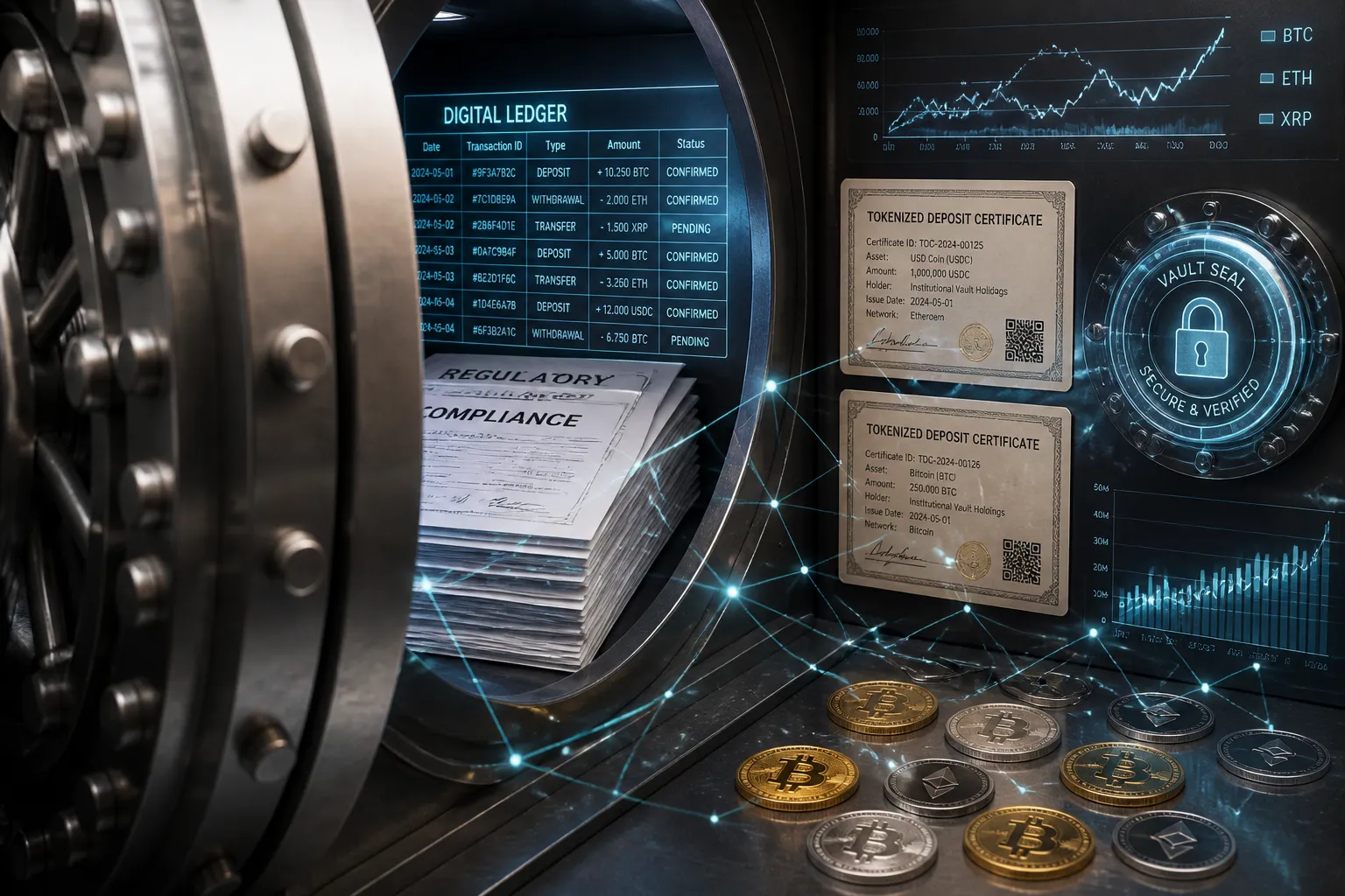 U.S. and European Regulators Push Crypto Clarity While Banks Test Tokenized Deposits
