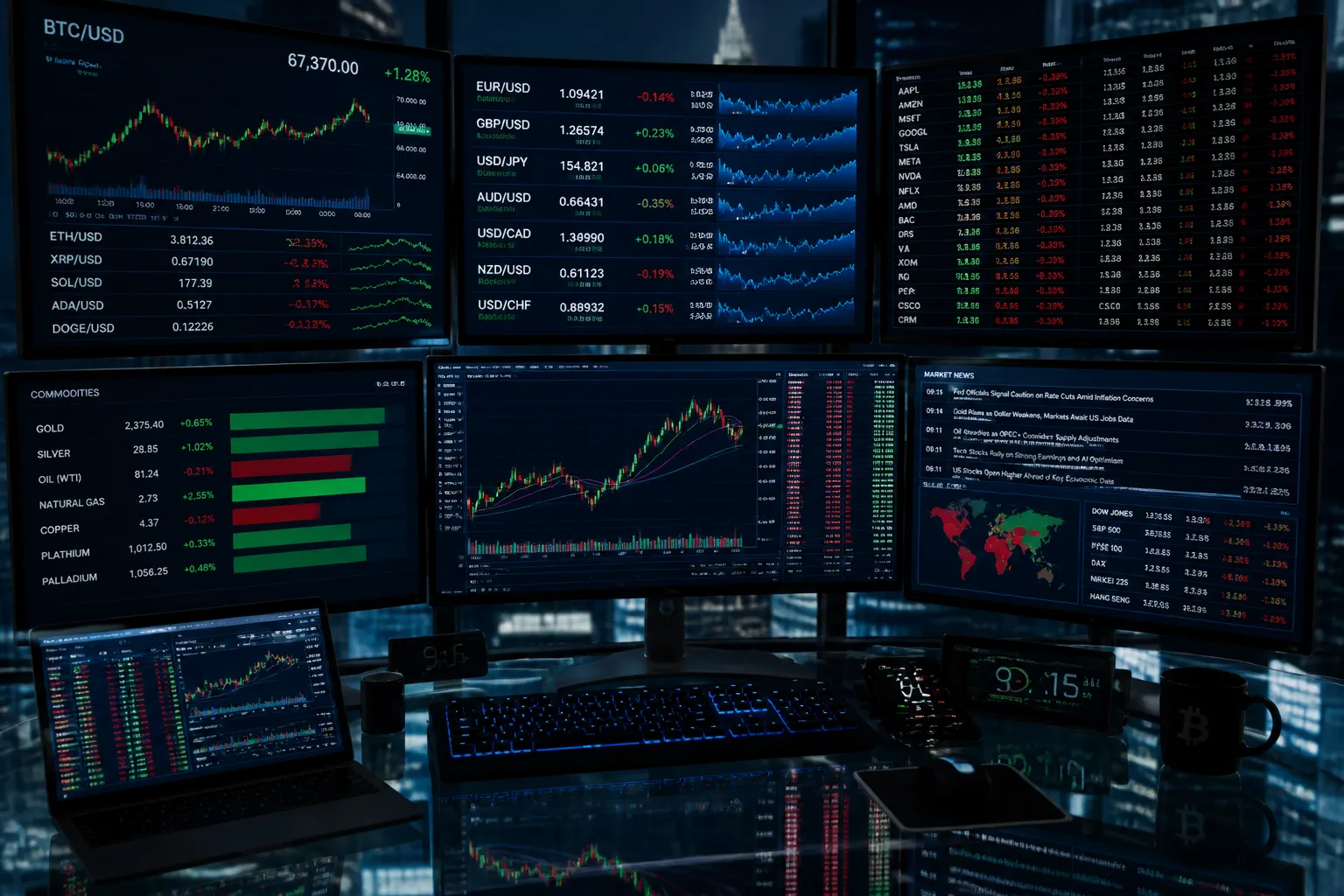 PropXBT Launches Multi-Asset Simulated Trading Platform with Crypto, Forex, Stocks and Commodities Challenges
