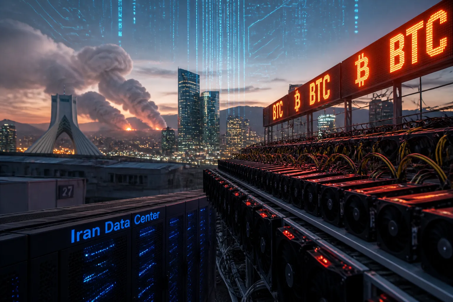 Iranian Cities Experience Multiple Explosions Amid Bitcoin Mining Hub; $10M Crypto Import Deal Signals Sanctioned Economys Digital Shift