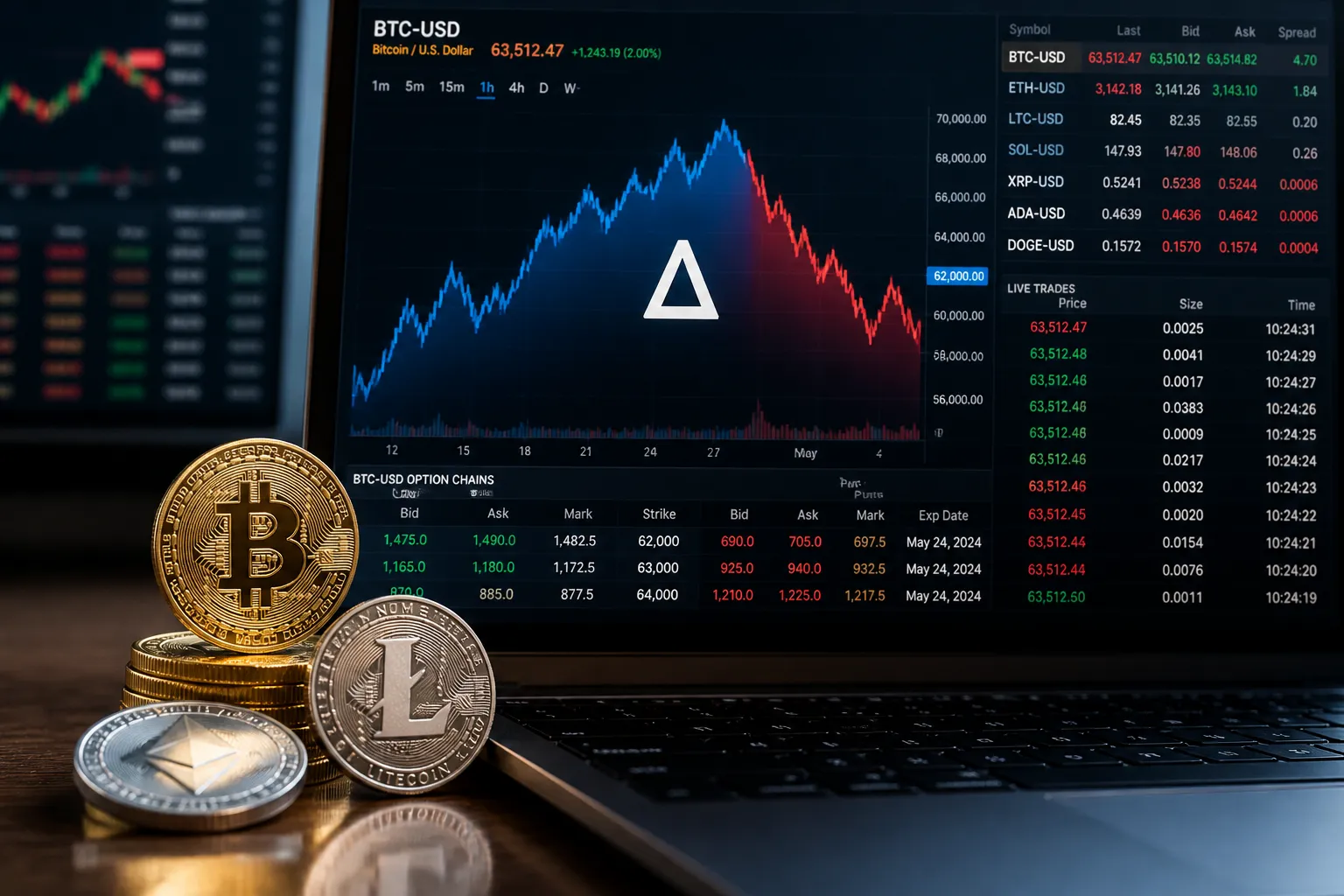Kraken Launches USD-Settled Bitcoin and Ether Options to Expand Derivatives Offerings