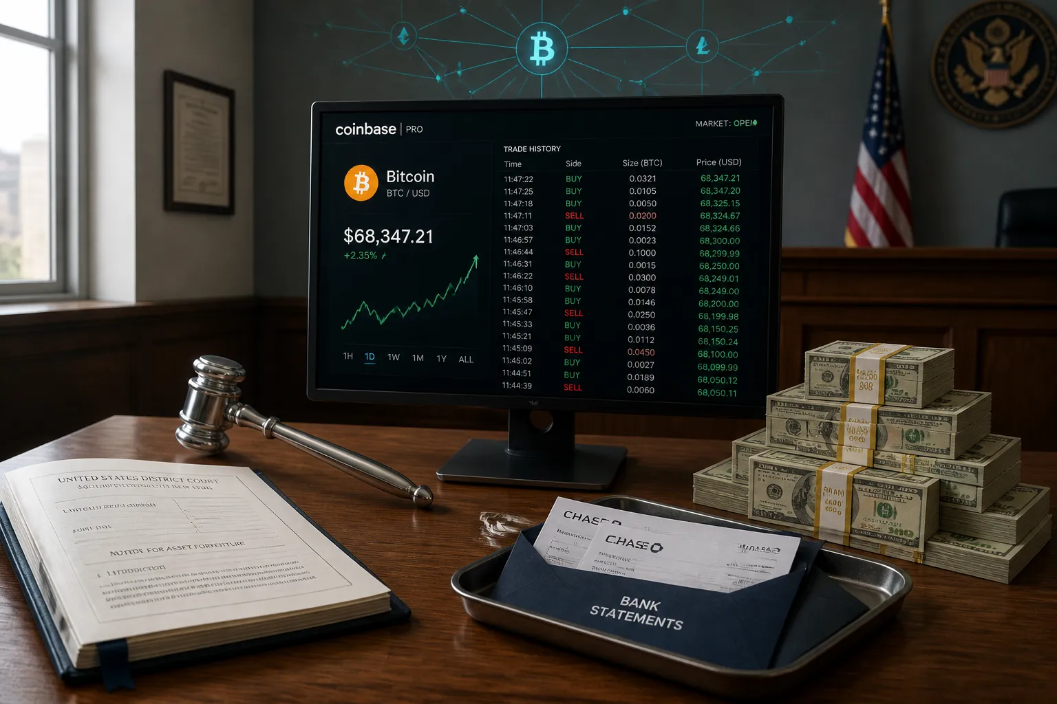US Attorneys Office Seeks $25 Million in Crypto From Romance and Investment Scams