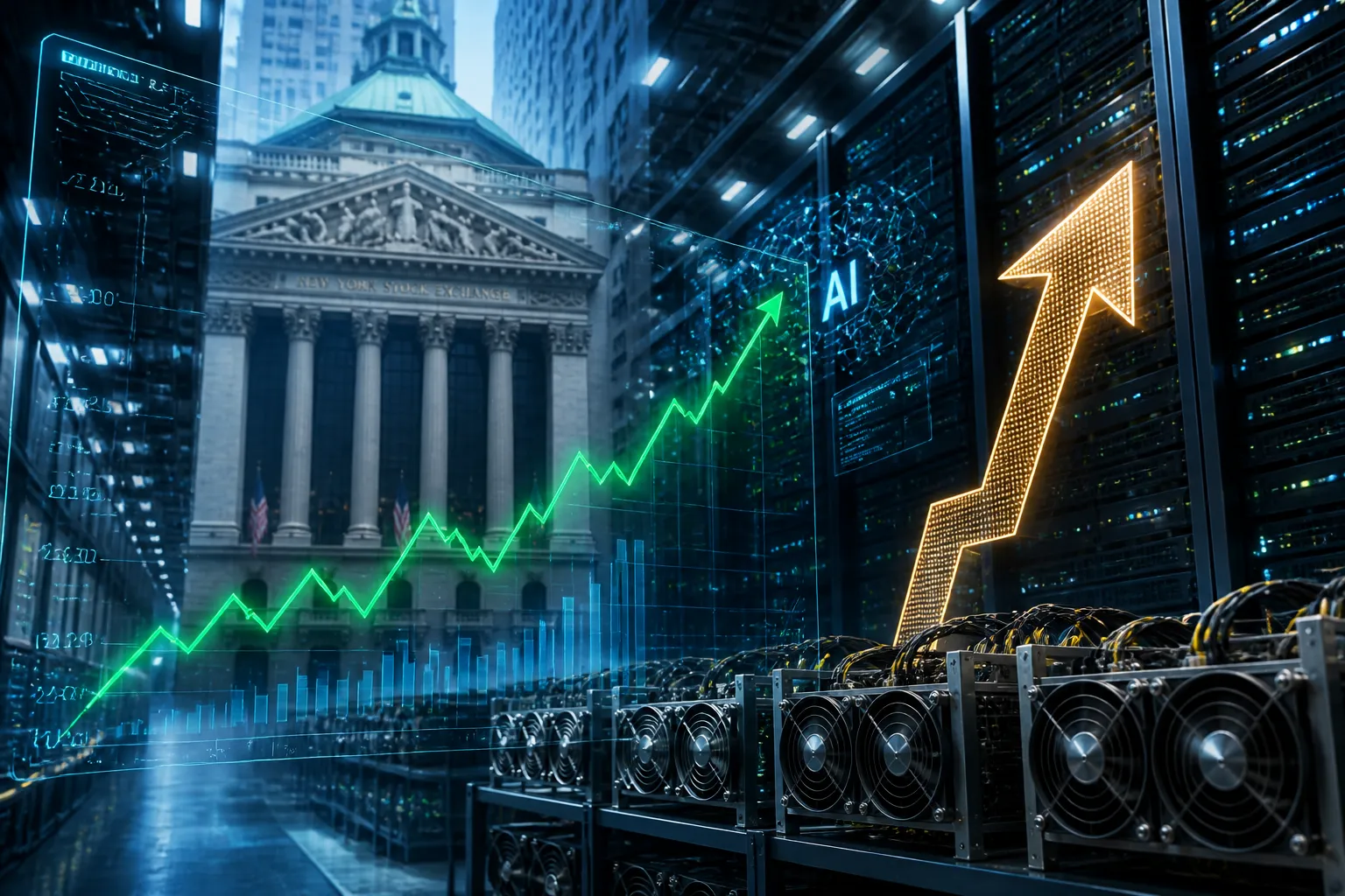 Ionic Digital Debuts on Nasdaq, Shares Surge After Shift From Bitcoin Mining to AI Infrastructure