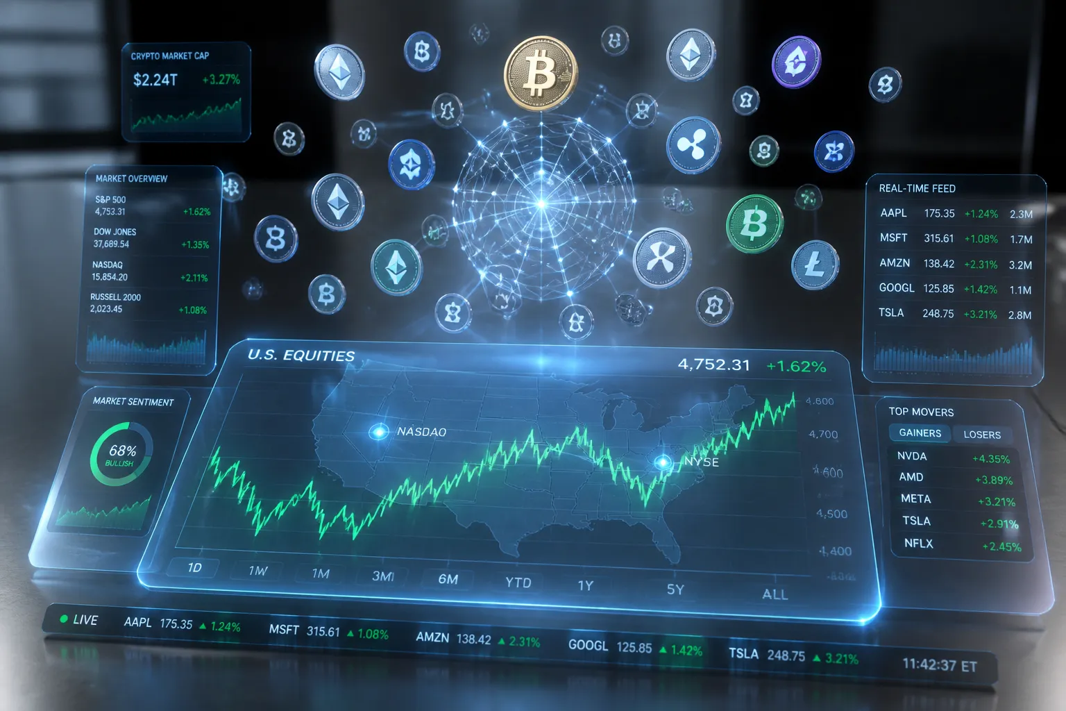 Bybit Expands Tokenized Stock Collateral to Six Major U.S. Equities