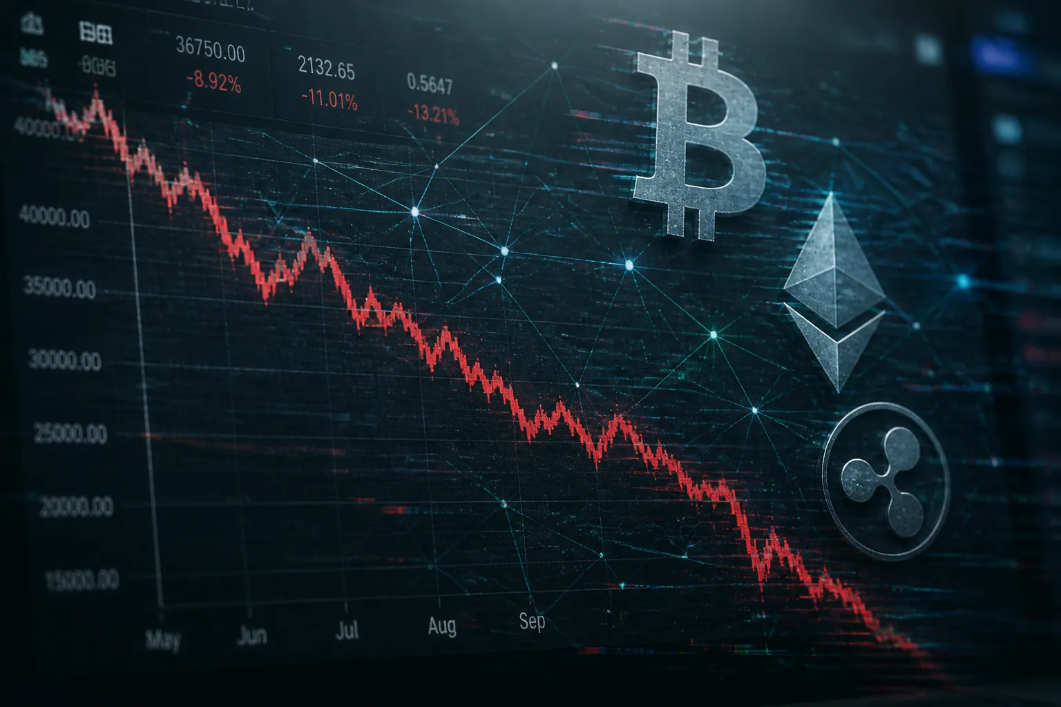 Crypto Stocks Tumble as Circle, Strategy and Riot Face Earnings Uncertainty