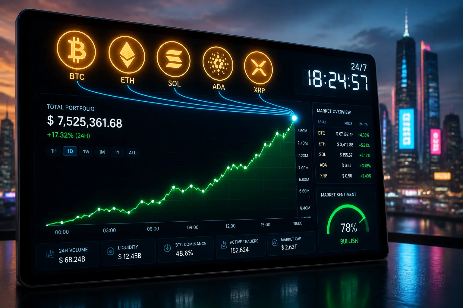 Crypto Exchanges Push 24/7 Stock Exposure as Perpetual Futures Volume Surges