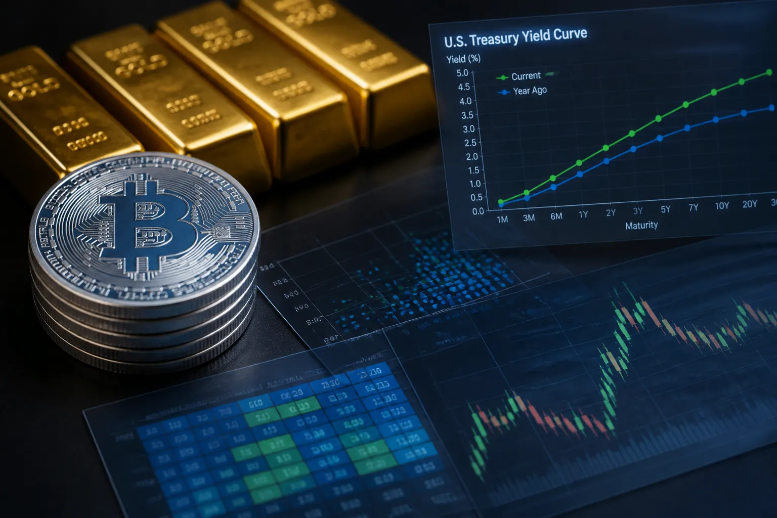 Bitcoins Lower Bond-Yield Sensitivity Outshines Gold, Bitwise Analysis Shows