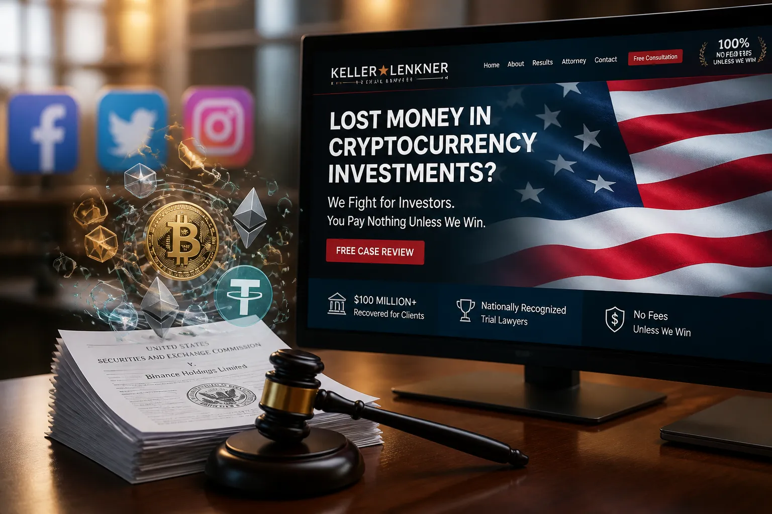 Three U.S. Users File Class-Action Against Meta Over Crypto Scam Ads